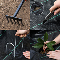 Rouleau de toile de paillage durable et robuste pour la protection des parterres de jardin