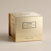 Boîte pliante de luxe, design personnalisé en couleur, emballage de parfum, boîte en carton avec fermeture magnétique, boîte cadeau pour cosmétiques