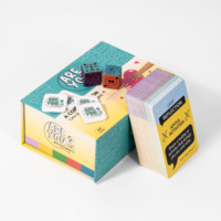 Caja plegable personalizada OEM para cartas de juego, fábrica de empaques de papel personalizados con logotipo e inserto para juegos de mesa