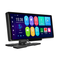 Pantalla Portátil para Auto de 10.26 Pulgadas con Android 13, GPS, Navegación con Mapas de Google, Monitor Integrado, Compatible con la Instalación de tus Aplicaciones