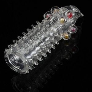 Testa di elefante a forma di forma di pene da uomo estensione riutilizzabile magica lavabile in silicone preservativo drago per uomo - Product Image 3