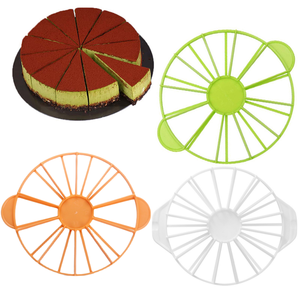 Rebanador de pasteles al mejor precio 10/12 14/16, rebanador igual de pan, herramientas de pastelería, herramienta para hornear DIY, cortador de pasteles, marcador porcionador de pasteles - Product Image 1