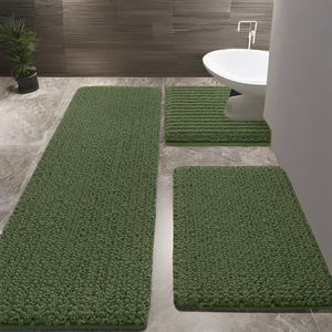 Tapis <span class=keywords><strong>de</strong></span> <span class=keywords><strong>salle</strong></span> <span class=keywords><strong>de</strong></span> <span class=keywords><strong>bain</strong></span> en chenille ultra doux, épais et absorbant, très vendu, <span class=keywords><strong>antidérapant</strong></span>, tailles et couleurs personnalisables pour <span class=keywords><strong>salle</strong></span> <span class=keywords><strong>de</strong></span> <span class=keywords><strong>bain</strong></span> et chambre à coucher - Product Image 2
