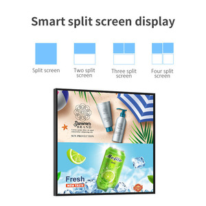 26-inch 1:1 Vuông LCD Màn hình hiển thị <span class=keywords><strong>Android</strong></span> hệ điều hành cho nghệ thuật làm việc video quảng cáo cửa hàng bán lẻ phương tiện truyền thông hiển thị - Product Image 2