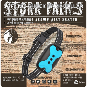 Patentiertes Design Wiederaufladbares Anti-Bell-Halsband für Hunde Ultraschall-Technologie 20 Tage Akkulaufzeit 1 Jahr Garantie-Sicher Effektiv - Product Image 3