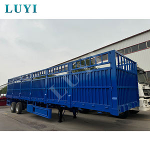 Zware 60 Ton Dropside Oplegger <span class=keywords><strong>Tandem</strong></span> As Multifunctionele Bulk Lading Vee Transport Vrachtwagen - Product Image 2