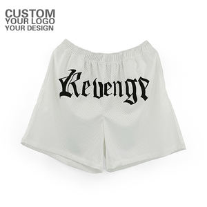 Customizable Logo Basketball Sports Men'S Mesh Shorts, Breathable Loose Training Fitness Running Speed Shorts for Mens - Product Image 2