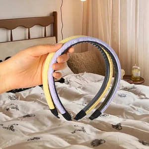 Diadema de tela estilo coreano con lazo, colores mixtos, lentejuelas, accesorio para el cabello de regalo para niños - Product Image 2