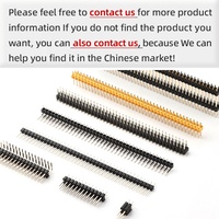 Conector Hembra de 2.0mm de Paso, de Una o Dos Filas, Tipo Pin Header