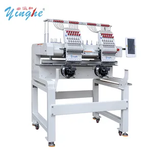 Yinghe Wholesale Digital Machine Cap/T-Shirt/Flat 2 Heads 12 Needles Embroidery machine