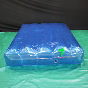 Colchones inflables individuales y dobles de diseño moderno Colchoneta inflable transparente plegable <span class=keywords><strong>para</strong></span> exteriores de PVC - Product Image 4