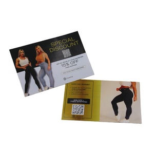 Stampa Personalizzata del Logo su Carte Sconto Alla Moda 130X65mm 300gsm per Abbigliamento, Scarpe, Gioielli, Zaini Scolastici, Giocattoli, Auto per Piccole Imprese - Product Image 1