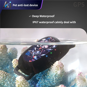 Dispositif de positionnement GPS Beidou personnalisé étanche IP67, collier intelligent anti-perte pour animaux de compagnie, traceur, alarme <span class=keywords><strong>SOS</strong></span>, charge magnétique pour - Product Image 4