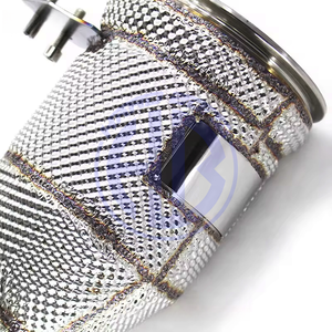 Système d'échappement automobile Bouclier thermique Catted Tuyau d'échappement pour Porsche 992 Downpipes - Product Image 5