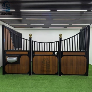 Box de <span class=keywords><strong>Chevaux</strong></span> Portable Préfabriqué de 12 pieds, Style Européen, Personnalisé, Équipement de Luxe Galvanisé pour Écurie – Les <span class=keywords><strong>Chevaux</strong></span> - Product Image 5