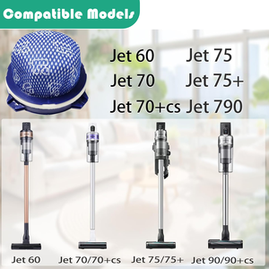 Filtres d'<span class=keywords><strong>aspirateur</strong></span> Pièces de rechange pour SAMSUNGs <span class=keywords><strong>Jet</strong></span> 70 <span class=keywords><strong>Jet</strong></span> <span class=keywords><strong>75</strong></span> + Filtre Hepa pour <span class=keywords><strong>aspirateur</strong></span> - Product Image 4