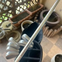 Ensemble de fers de golf forgés, fers en acier au carbone à lancement élevé avec rainures de précision pour les golfeurs hommes, entraînement et compétition sur le terrain
