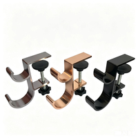 Soporte de Escritorio para Auriculares XIANGBAIJU, Tipo Gancho, con Tornillo de Fijación, Ajustable, Fácil Instalación, Antideslizante, Portátil, con Capacidad de Carga