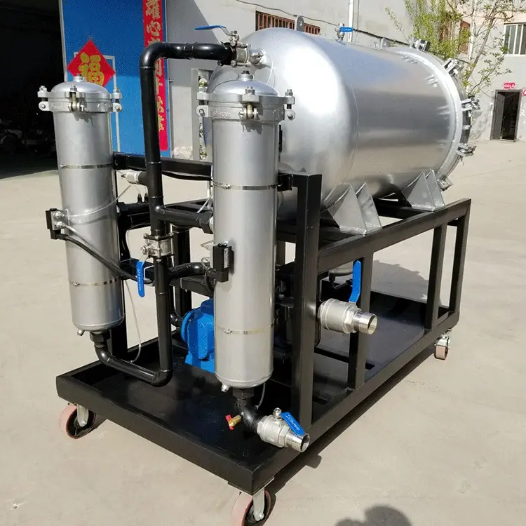 Unidade do filtro do óleo diesel para remover a água do preço do óleo de resíduos