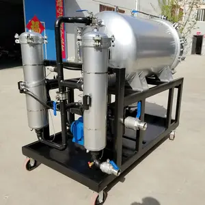 Unidad purificadora de aceite diésel de desecho, para planta de acero, con tanque separador y espaciador