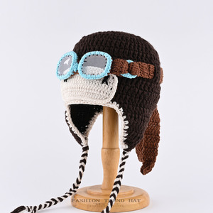 Mới nhất tùy chỉnh <span class=keywords><strong>Crochet</strong></span> Mũ mùa đông trẻ em hài hước mô hình động vật Beanie <span class=keywords><strong>earflap</strong></span> dệt kim hoodie phim hoạt hình phong cách phổ biến vải tính năng - Product Image 3