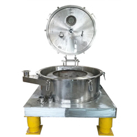 Extracteur de solvant à base de plantes à basse température biomasse filtre à huile centrifugeuse Extraction éthanol séparation centrifugeuse avec veste