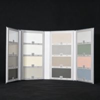 Brochure d'échantillons de couleurs en carton pliable personnalisée, imprimée offset avec pelliculage, pour échantillons de portes d'armoires, armoires et cuisines