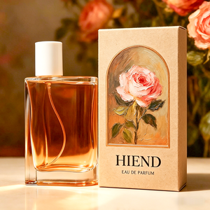 Flacon de parfum de luxe en verre <span class=keywords><strong>asymétrique</strong></span> avec bouchon décentré, flacon pulvérisateur <span class=keywords><strong>carré</strong></span> transparent, personnalisation du logo possible, emballage de parfum - Product Image 1