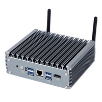 Mini PC sans ventilateur N100 Intel Core I5 I7 6 Gigabit LAN avec prise en charge sans ventilateur RJ45 DDR4 Win10 Linux pour petit ordinateur industriel