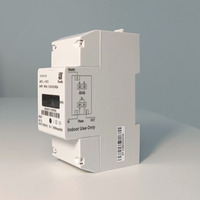 Reallin-Medidor de energía MID de carga directa, medidor de electricidad de carril DIN bidireccional, clase B, 1P2W, 100A