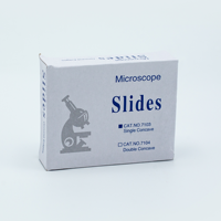 Blank Ground Edge Glass Microscope Slides OEM Supported 25.4x76.2mm Lab Consumables 100pcs/Box