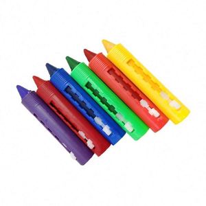 ชุดดินสอสีอาบน้ำ 6 สี ล้างออกได้ ปลอดสารพิษ สำหรับเด็ก - Product Image 3