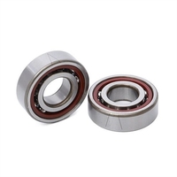Bantalan Bola Kontak Sudut Dua Baris untuk Spindle Phenolic Retainer 3309 2RS 708C-2 3206A-2