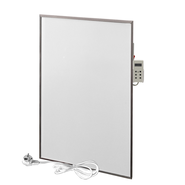 White Far Infrared Wall Mounted Floor Standing Portable LCD Control Handle C060X 600 W Carbon Crystal Radiant Panel Heaters