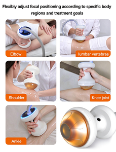 Dispositivo portátil de ondas de choque para alivio del dolor muscular, máquina de terapia de ondas de choque enfocadas para fisioterapia - Product Image 4