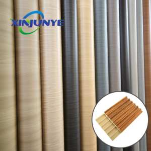 Film PVC décoratif en rouleau, prix usine, membrane sous vide pour porte, film vinyle en stock pour armoire, film décoratif PVC - Product Image 2