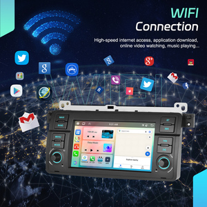 Автомагнитола Podofo Android 6 + 128G 7 '', беспроводная автокарта, Android для автомобиля, GPS, Wi-Fi, FM RDS для BMW <span class=keywords><strong>3</strong></span> E46 - Product Image 5