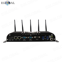 Computadora Industrial sin Ventilador EGLOBAL, Intel Core i7-1195G7, 2DDR4, SSD M.2, HD, 6 USB, 2 RJ45, Intel 2.5G, ATX LAN, WIFI, Linux, Mini PC