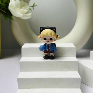 Bonjour KT chat modifié mignon poupée bricolage petit pendentif jouet petit ornement à la mode Figurine cadeau en Stock en gros - Product Image 5