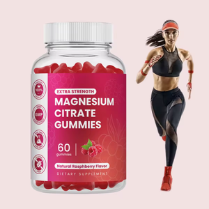 Calcio Magnesio Zinc D3 K2 Gomitas masticables Potentes suplementos herbales con citrato de magnesio - Product Image 1