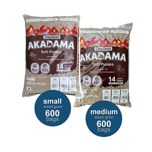 Sacos de tierra para macetas de jardín Akadama de Tochigi, súper duros y permeables al aire, para el cultivo de bonsáis. - Product Image 1