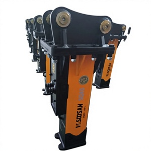 For SQ40 Hydraulic Breaker 68MM Chisel Diameter 4.0-9.0 Tons Core Components Engine 1 Year Warranty 299kg - Product Image 1