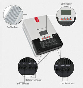 गर्म बिक्री 30A उच्च दक्षता MPPT 12VDC 24VDC 30AMP हाइब्रिड RS232 ब्लूटूथ सौर ऊर्जा प्रभारी नियंत्रक - Product Image 5