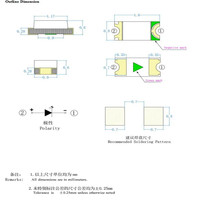 Diode récepteur infrarouge XINGLIGHT haute efficacité 0603 excellente qualité SMD LED pour équipement médical