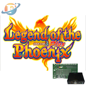 Logiciel de jeu d'arcade de pêche le plus populaire aux États-Unis, carte PCB Ocean King <span class=keywords><strong>Legend</strong></span> <span class=keywords><strong>of</strong></span> <span class=keywords><strong>the</strong></span> <span class=keywords><strong>Phoenix</strong></span> Fish Game Board - Product Image 1