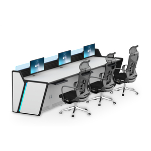 Consola de Monitoreo Moderna y Ecológica de Acero Laminado en Frío para Centros Comerciales y Supermercados, Estación de Trabajo de 600 mm de Ancho, Duradera y Multifuncional para Escuelas - Product Image 2