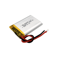 Batterie Lithium-Ion Lipo 5C Haute Performance UFX 803450-5C 3.7V 1500mAh Fabrication de Cellules Punch KC UL1642 CB UN38.3 Batteries OEM