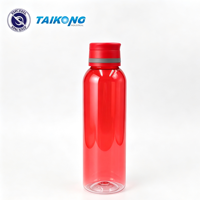 Bouteille d'eau de sport 600 ml avec paille et marqueur de temps pour activités extérieures