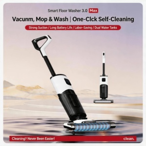Multifunctional Wet Dry Vacuum <strong>Mop</strong> <strong>Floor</strong> Washer 200W Battery Powered Household Sewage Wet &amp; Dry <strong>Floor</strong> Scrubber Absorber <strong>Mop</strong> - Product Image 2