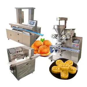 Commercial Maamoul Mooncake Making Machine Automatic Filled Cookie Pastry Production Line